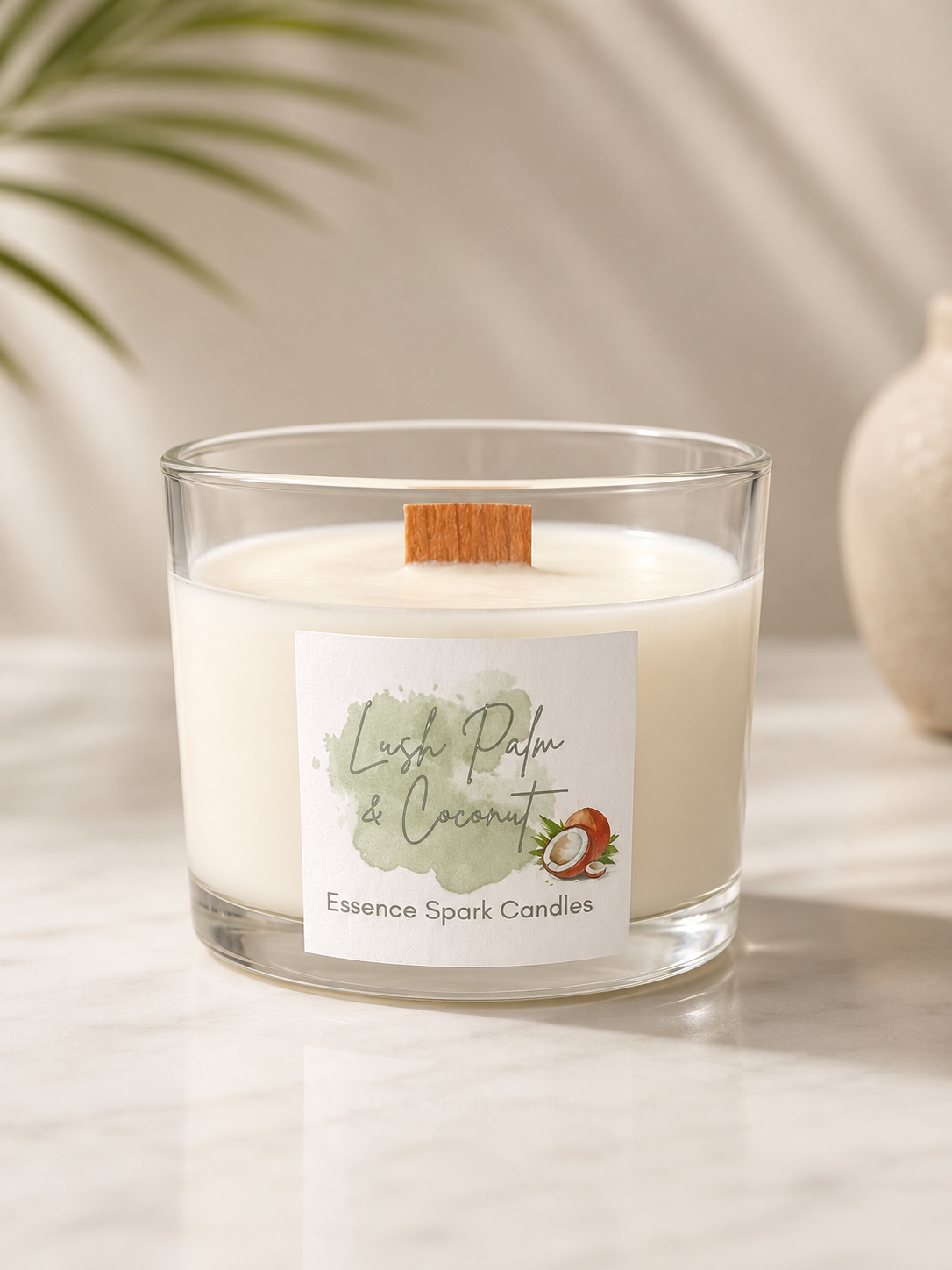Palm lush coconut