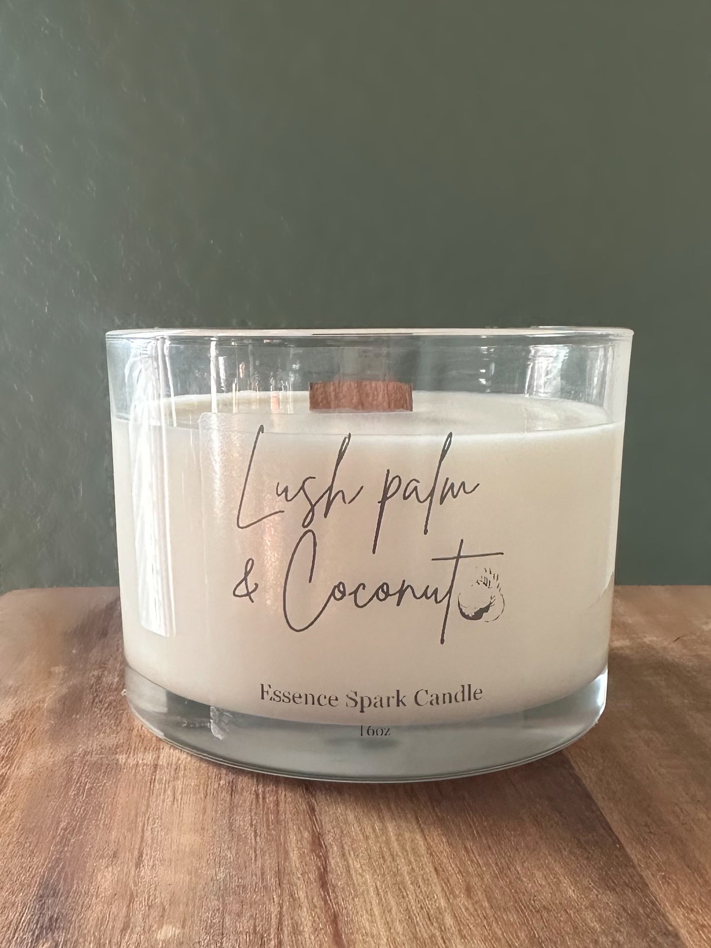 Palm lush coconut